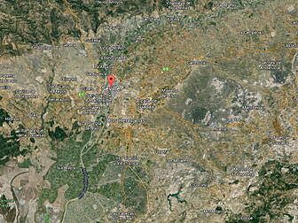 Military aircraft crashes near...